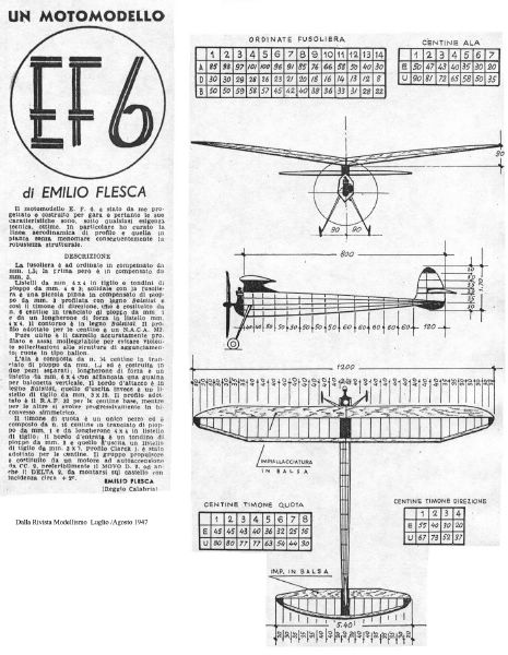 Motomodello E.F.6